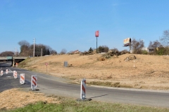 January 2019 - Cleared vegetation at Street Road & U.S. 1 interchange