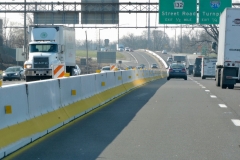 January 2019 - Temporary barrier on U.S. 1